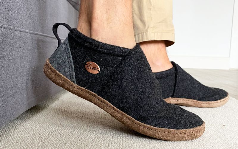 Warme H�ttenschuhe