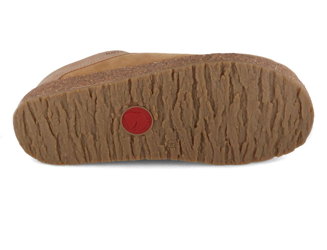 HAFLINGER Snowbird Lambswool Clog Slippers - Made In Germany, Black, Size 44