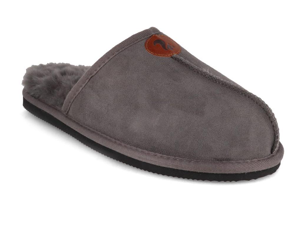 Harrys-Collection Lammfell Pantoffeln Herren - Extra Dicke Hausschuhe
