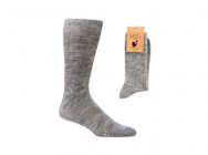 WoolFit� Alpaka Wollsocken warm, maschinenwaschbar, alltagstauglich, grau Grau